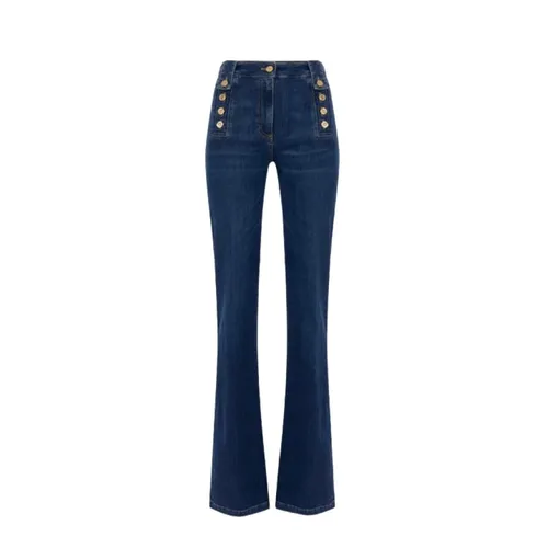 Jeans > Boot-cut Jeans - - Elisabetta Franchi - Modalova