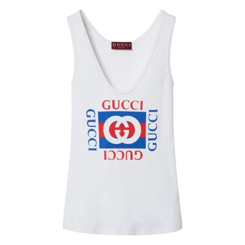 Canotta a coste - Gucci - Modalova