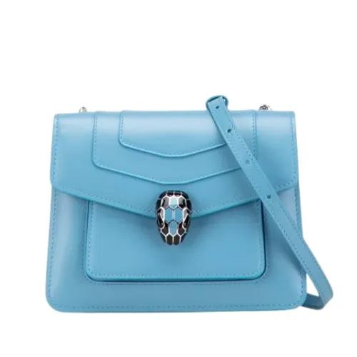 Pre-owned Leather Shoulder Bag - Bvlgari Vintage - Modalova