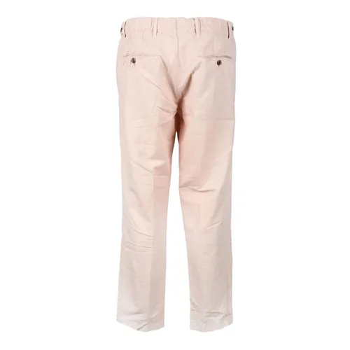 Casual Linen Blend Trousers - Myths - Modalova