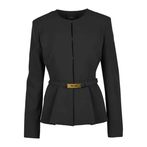 Pinko - Jackets > Blazers - Black - Pinko - Modalova