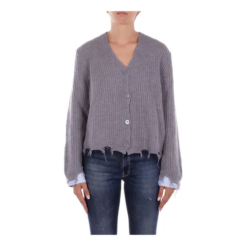 Knitwear > Cardigans - - Solotre - Modalova