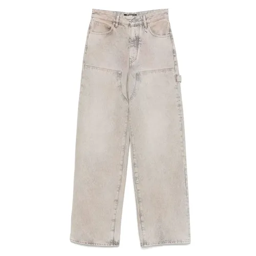 Amiri - Jeans > Wide Jeans - Gray - Amiri - Modalova
