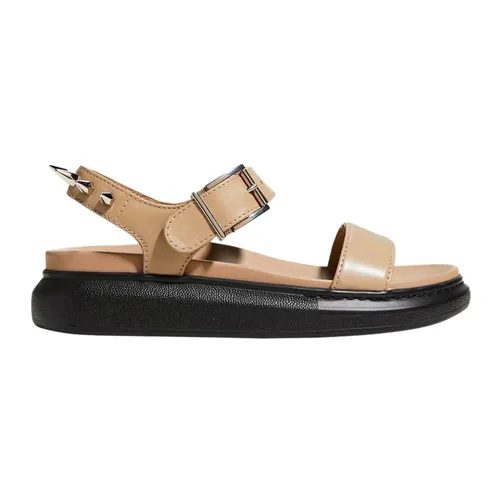 Spikes Leder Sandalen Punk Stud Hybrid - Alexander McQueen - Modalova