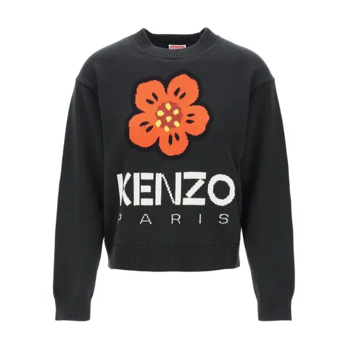 Cozy Knit Sweater Pullover - Kenzo - Modalova