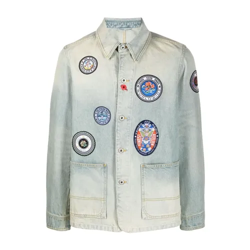 Jackets > Denim Jackets - - Kenzo - Modalova