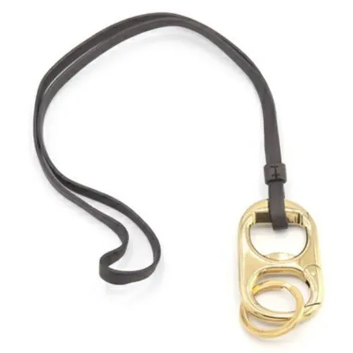 Pre-owned Leather Key-holder - Bottega Veneta Vintage - Modalova