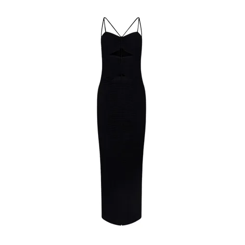Schwarzes ärmelloses Kleid mit Ausschnitt-Detail - Altuzarra - Modalova
