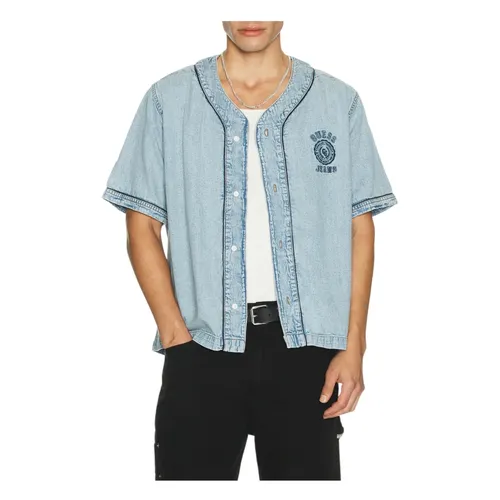 Camicia Jeans Regular Fit - Guess - Modalova