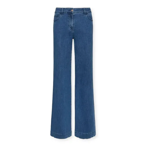Jeans > Wide Jeans - - Elena Mirò - Modalova