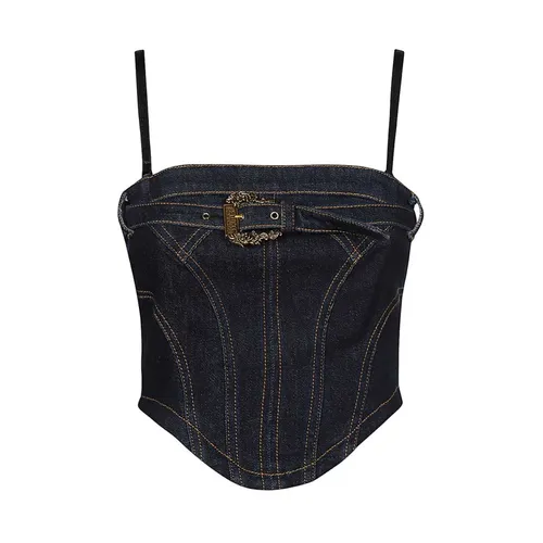 Tops > Sleeveless Tops - - Versace Jeans Couture - Modalova