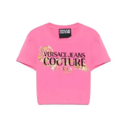 Tops > T-Shirts - - Versace Jeans Couture - Modalova