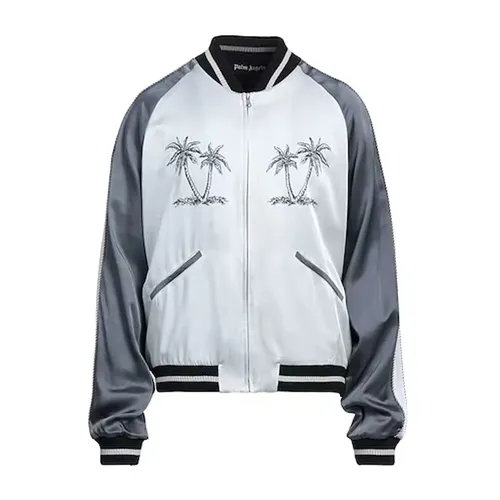 Souvenir Bomber Jacket - Palm Angels - Modalova
