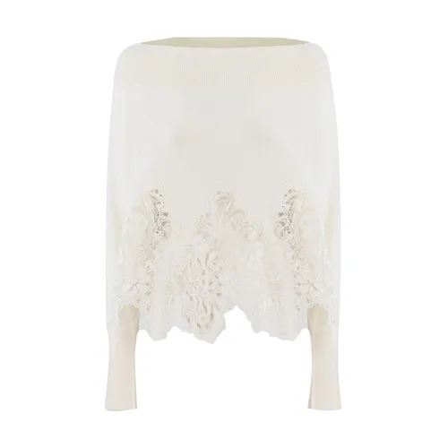 Off-Shoulder Pullover - Ermanno Scervino - Modalova