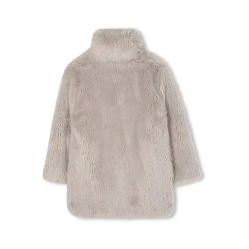 Grey Kids Polyester Coat - Chloé - Modalova