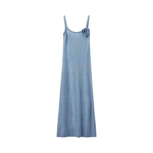 Cashmere Lambswool Slip Dress - The Garment - Modalova