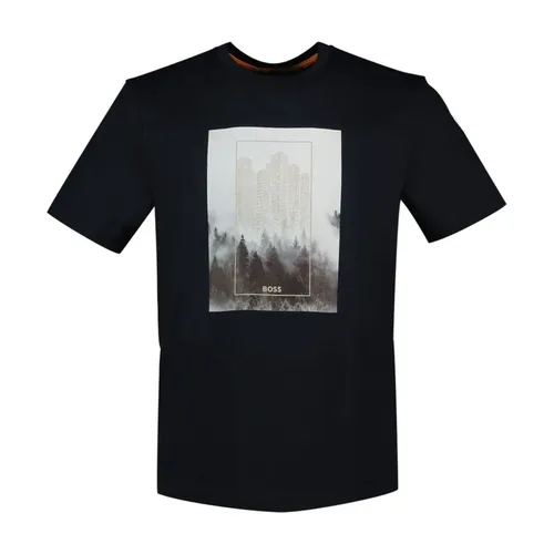 Hugo - Tops > T-Shirts - Black - Hugo - Modalova