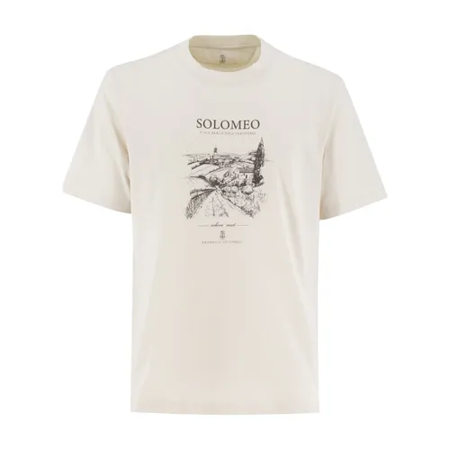 Tops > T-Shirts - - Brunello Cucinelli - Modalova