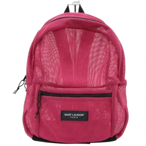 Pre-owned > Pre-owned Bags > Pre-owned Backpacks - - Saint Laurent Vintage - Modalova