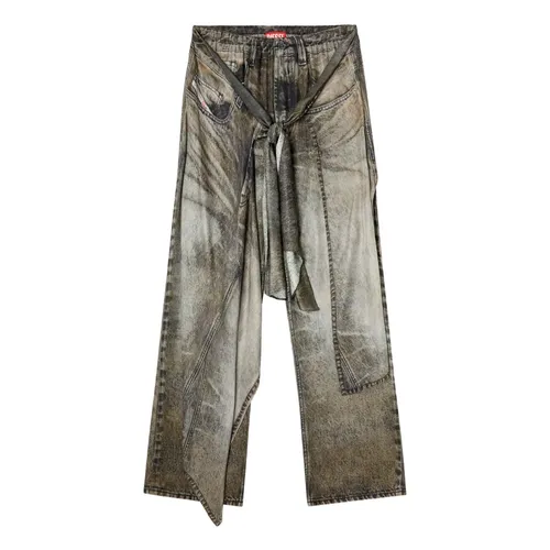 Jeans > Wide Jeans - - Diesel - Modalova