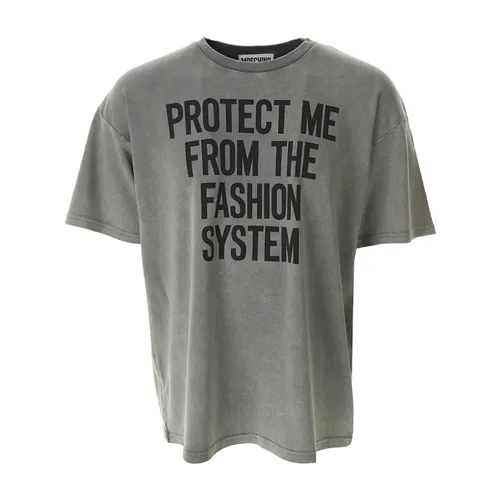 Moschino - Tops > T-Shirts - Gray - Moschino - Modalova