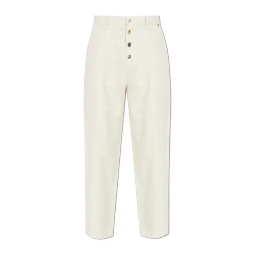 Trousers > Wide Trousers - - Moschino - Modalova