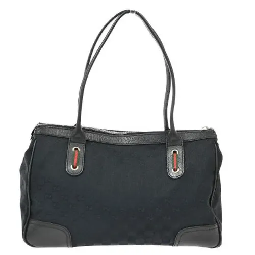 Pre-owned Canvas Handbag - Gucci Vintage - Modalova