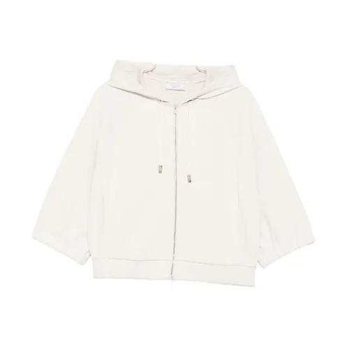 Sweatshirts & Hoodies > Zip-throughs - - Peserico - Modalova