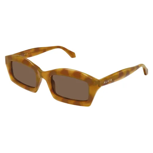 Rectangular Sunglasses - Alaïa - Modalova
