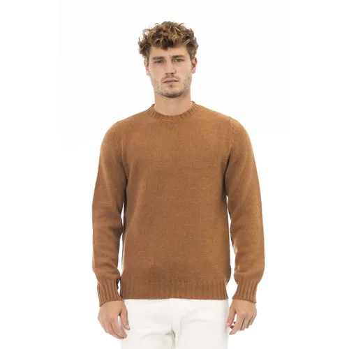 Knitwear > Round-neck Knitwear - - Alpha Studio - Modalova