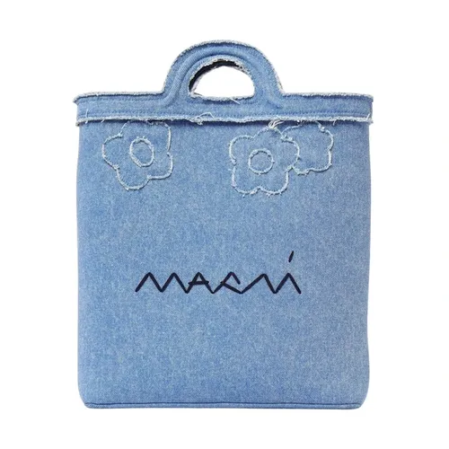 Marni - Bags > Handbags - Blue - Marni - Modalova