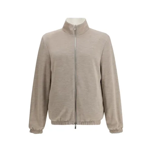 Reversible Jacket - Brunello Cucinelli - Modalova