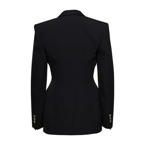 Black Blazer Jackets - Versace - Modalova