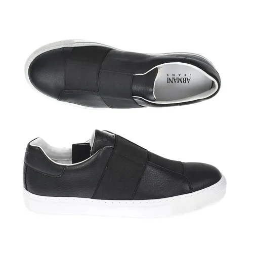 Low Cut Sneaker Black - Armani Jeans - Modalova