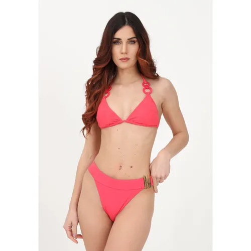 Fuchsia Statement Bikini - Moschino - Modalova