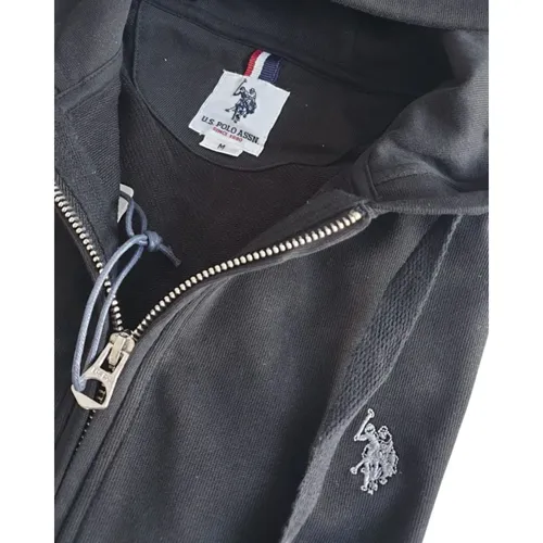 Full Zip Con Cappuccio - U.s. Polo Assn. - Modalova