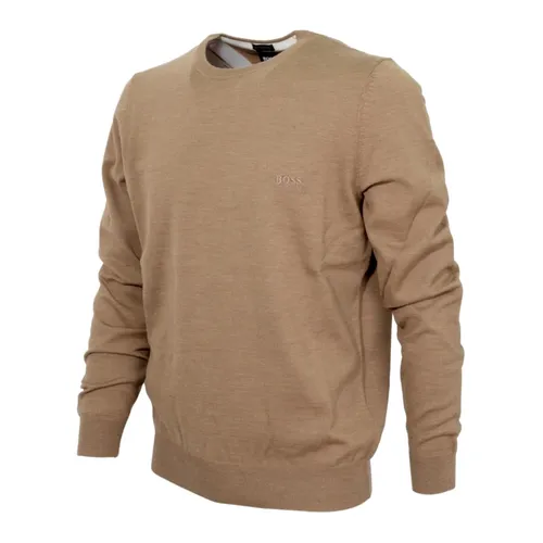 Beige Wool Sweater Regular Fit - Hugo - Modalova