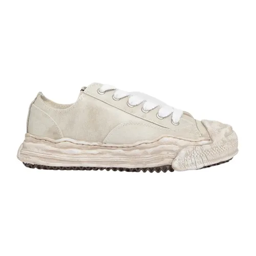 Vintage Leather Low Top Sneakers - Mihara Yasuhiro - Modalova