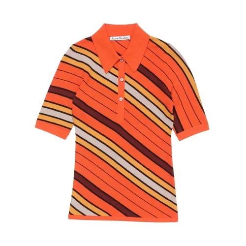 Tops > Polo Shirts - - Acne Studios - Modalova