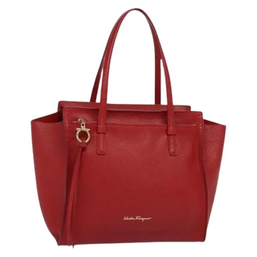 Pre-owned > Pre-owned Bags > Pre-owned Tote Bags - - Salvatore Ferragamo Pre-owned - Modalova