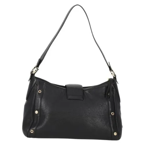 Pre-owned Leather Shoulder Bag - Bvlgari Vintage - Modalova