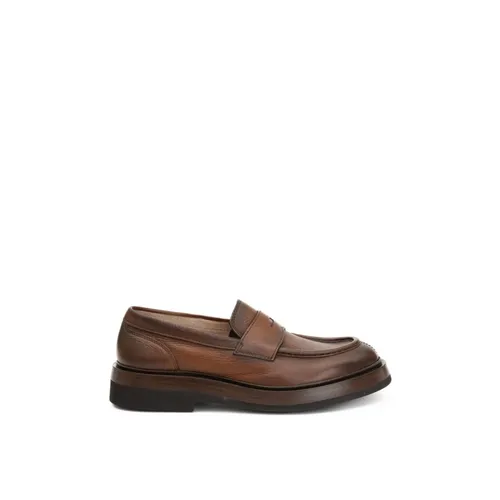 Shoes > Flats > Loafers - - Santoni - Modalova