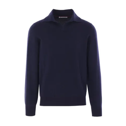 Knitwear > V-neck Knitwear - - Brunello Cucinelli - Modalova