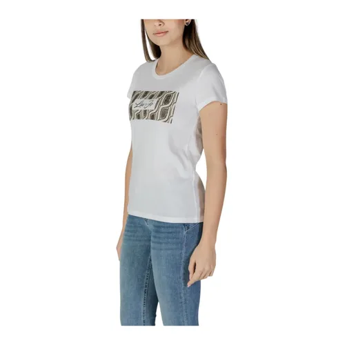 White Floral Tee - Liu Jo - Modalova