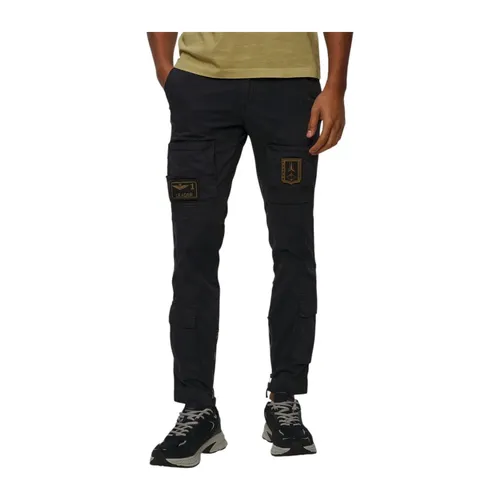 Trousers > Slim-fit Trousers - - Aeronautica Militare - Modalova