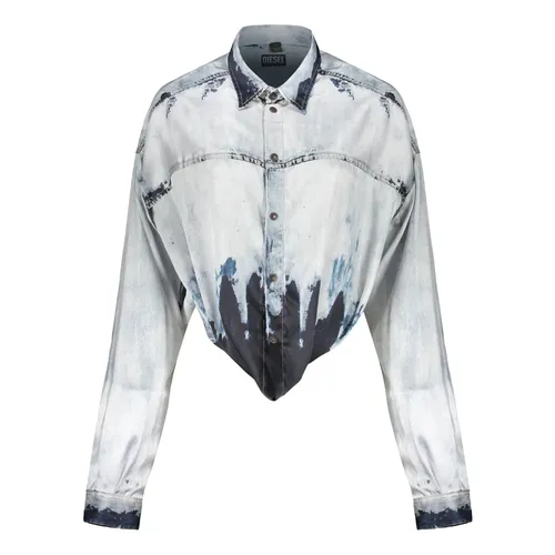 Asymmetrical Cropped Top - Diesel - Modalova