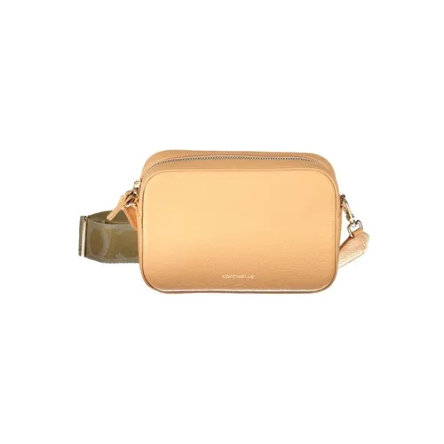 Orange Leather Shoulder Bag with Adjustable Strap - Coccinelle - Modalova