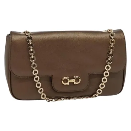 Pre-owned > Pre-owned Bags > Pre-owned Cross Body Bags - - Salvatore Ferragamo Pre-owned - Modalova