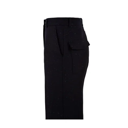 Blue Trousers with Native Pattern - Beatrice .b - Modalova