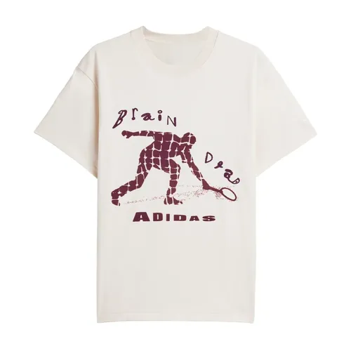 Brain Dead Tennis T-Shirt Off White - Adidas - Modalova
